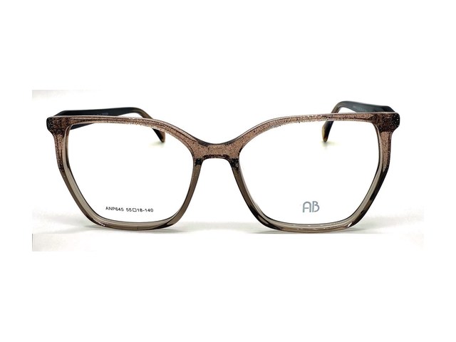 Montura Acetato Beige Brillante