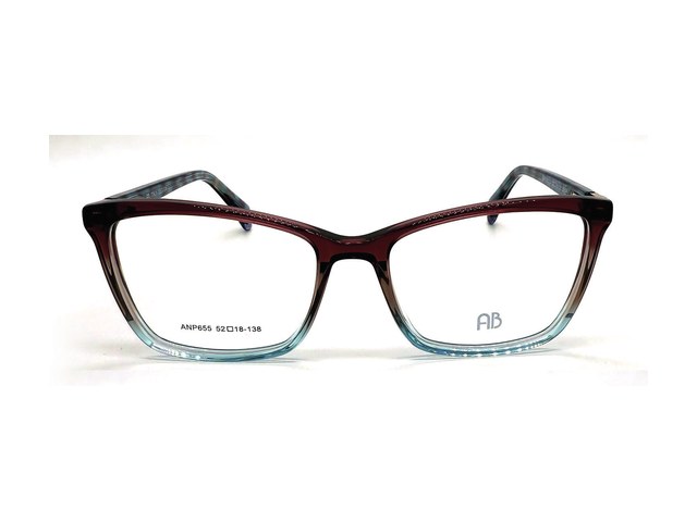 Montura Acetato Vino/Azul Degradado