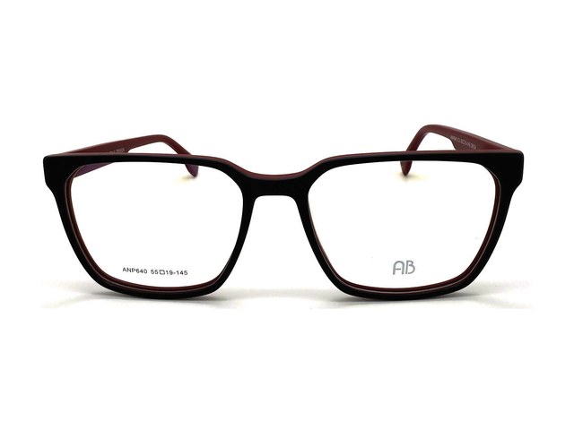 Montura Acetato Negro/Marrón