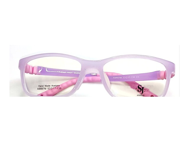 Montura Niños Acetato Lila