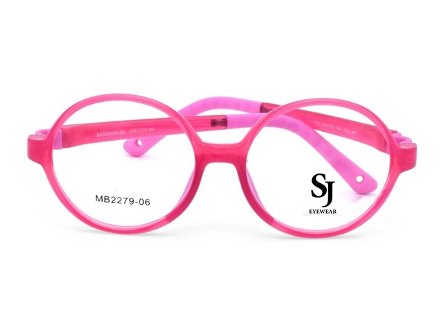 Montura Niños Flexible Rosa Redonda